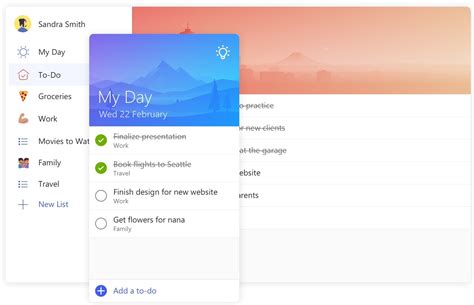 Microsoft To Do.